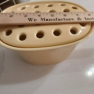 southern livings vase with FRONG top for easy flower arrangements